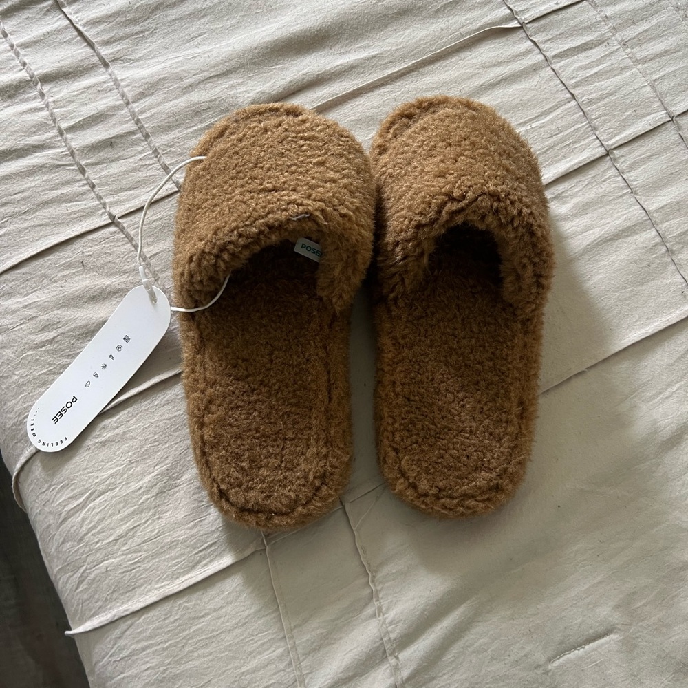 Cozy Brown Slippers for Women